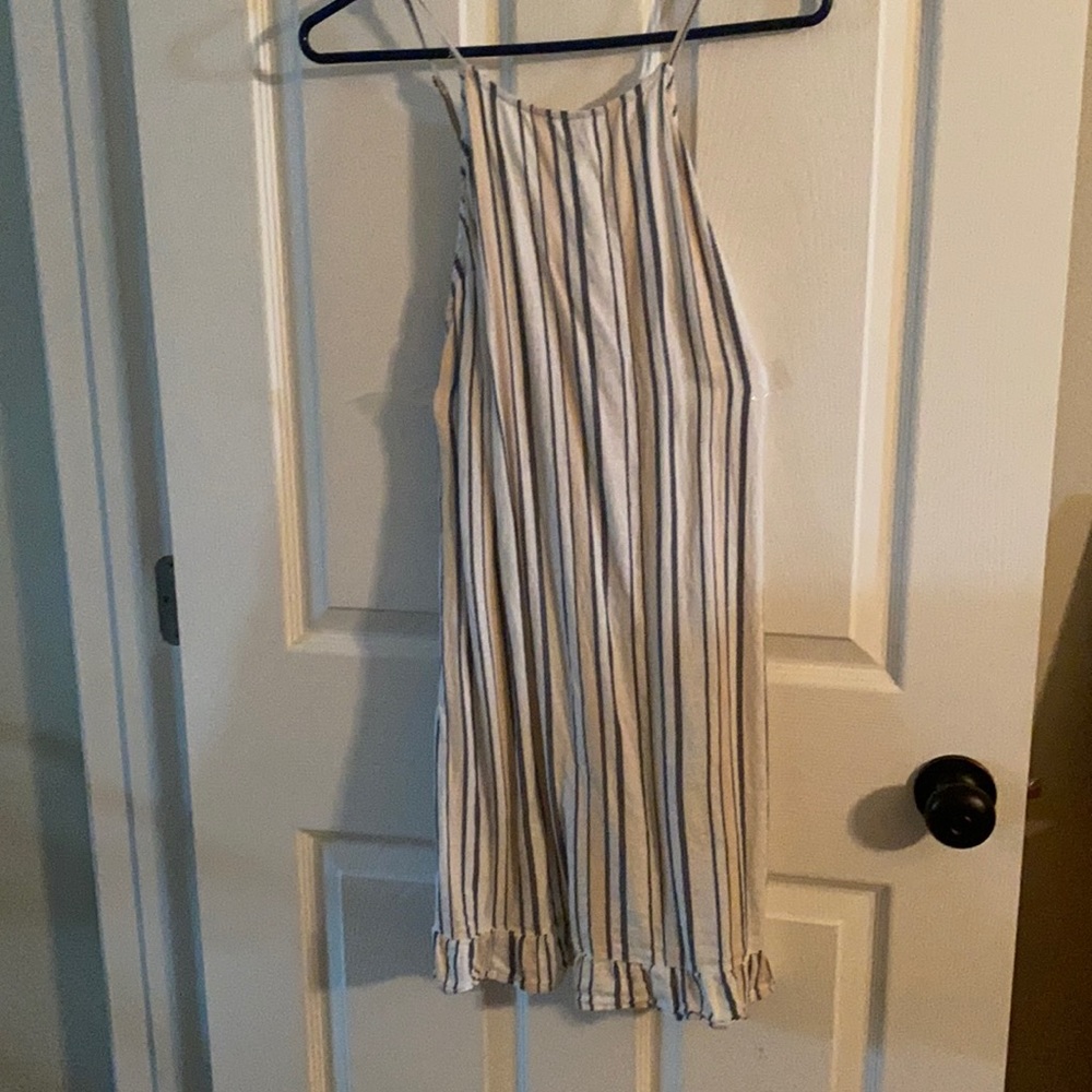 Roxy linen sun dress size small